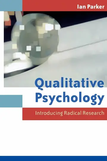 Cover of Qualitative Psychology