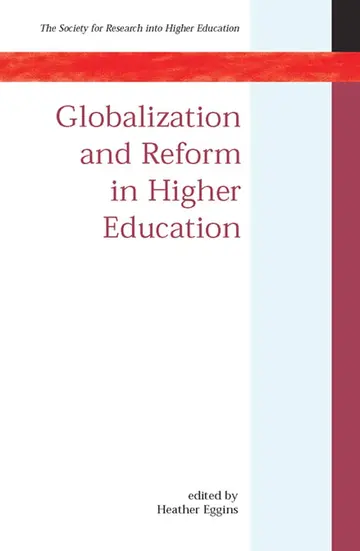 Cover of Globalization and Reform in Higher Education