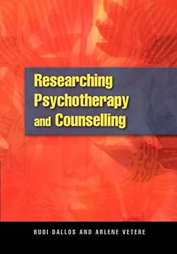 Cover of Researching Pschotherapy and Counselling