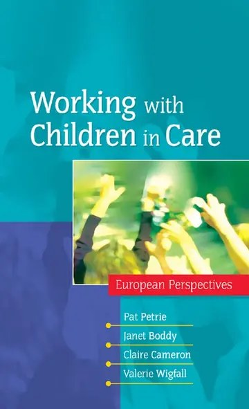 Cover of Working with Children in Care