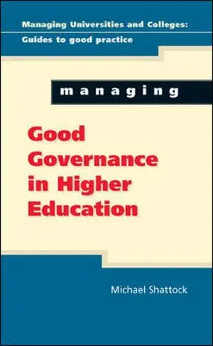Cover of Managing Good Governance
