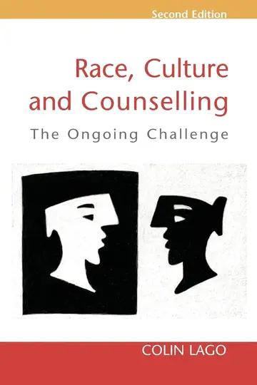Cover of Race, Culture and Counselling
