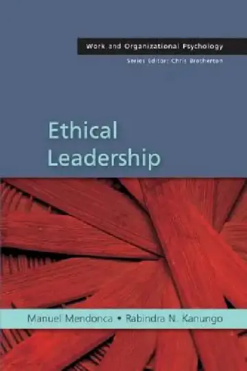 Cover of Ethical Leadership