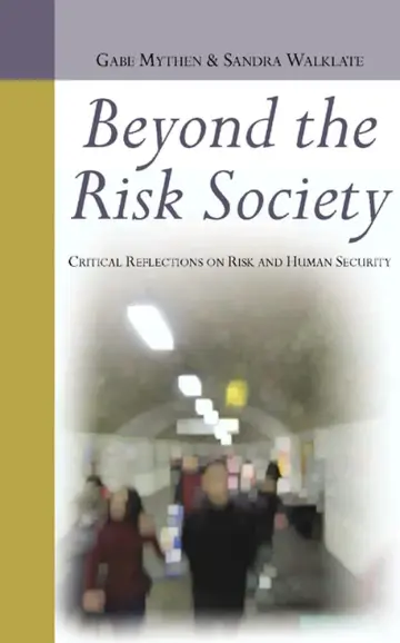 Cover of Beyond the Risk Society
