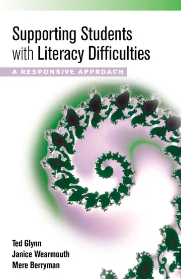 Cover of Supporting Students with Literacy Difficulties