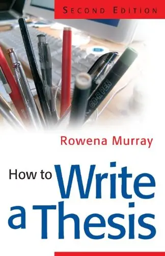 Cover of How to Write a Thesis