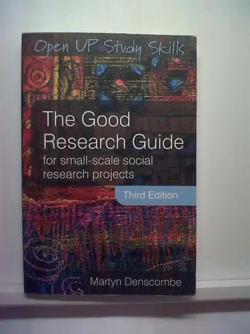 Cover of The Good Research Guide
