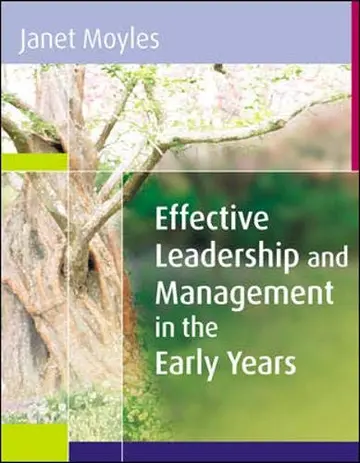 Cover of Effective Leadership and Management in the Early Years