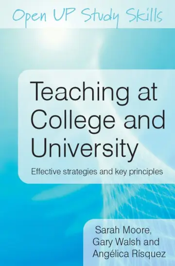Cover of Teaching at College and University
