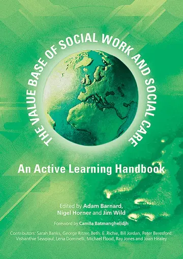 Cover of The Value Base of Social Work and Social Care