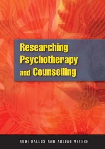 Cover of Researching Psychotherapy and Counselling