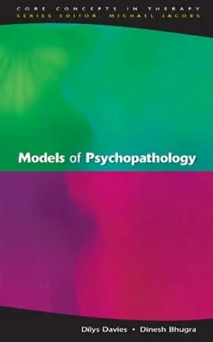 Cover of Models of Psychopathology