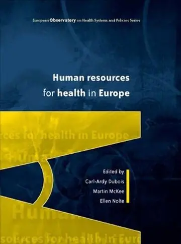 Cover of Human Resources for Health in Europe