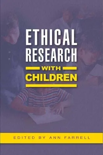 Cover of Ethical research with children