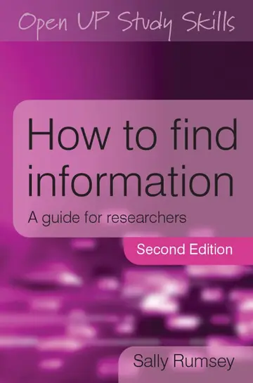 Cover of How to Find Information