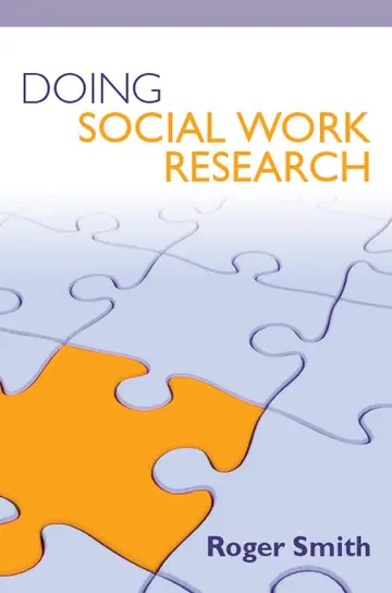 Cover of Doing Social Work Research