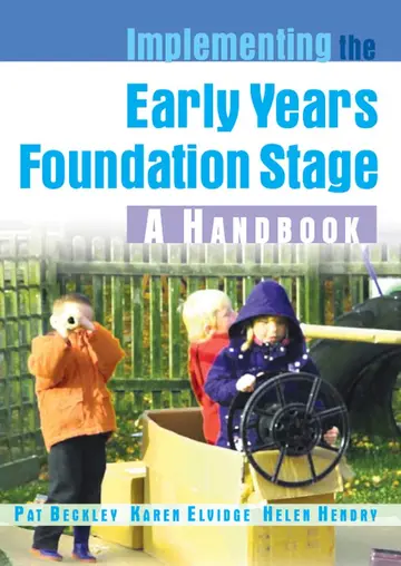 Cover of Implementing the Early Years Foundation Stage