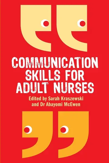 Cover of Communication Skills for Adult Nurses
