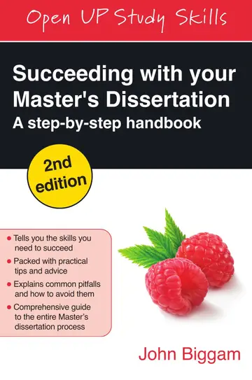 Cover of Succeeding with Your Master's Dissertation