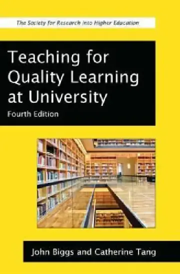 Cover of Teaching for Quality Learning at University