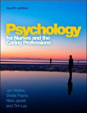 Cover of Psychology for Nurses and the Caring Professions