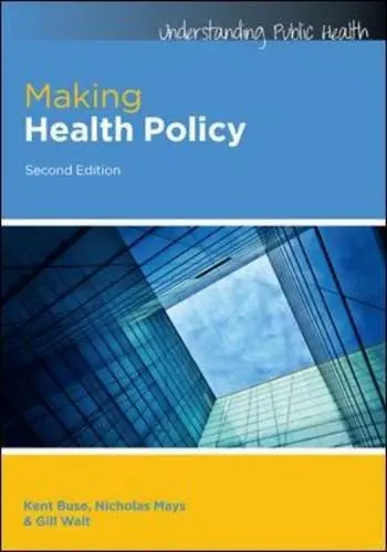 Cover of Making Health Policy