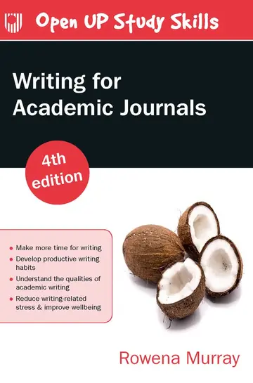 Cover of Writing for Academic Journals 4e