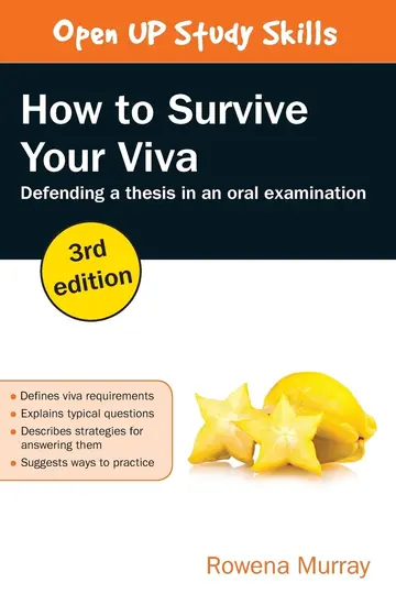Cover of How to Survive Your Viva