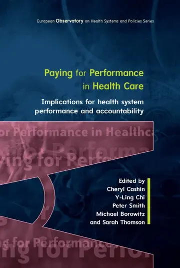 Cover of Paying for Performance in Healthcare