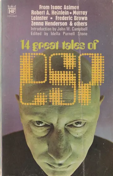 Cover of Fourteen Great Tales of Extrasensory Perception