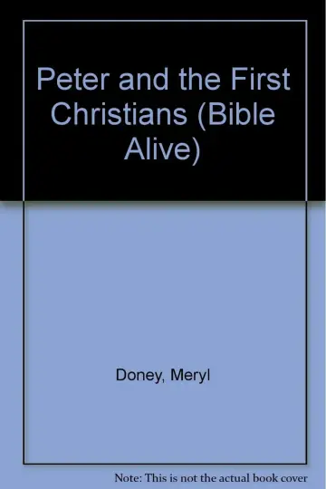 Cover of Peter and the First Christians