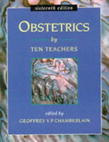 Cover of Obstetrics by Ten Teachers 16E