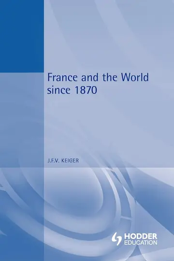 Cover of France and the World since 1870