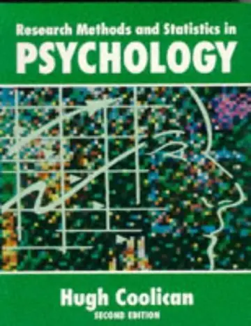 Cover of Research Methods and Statistics in Psychology