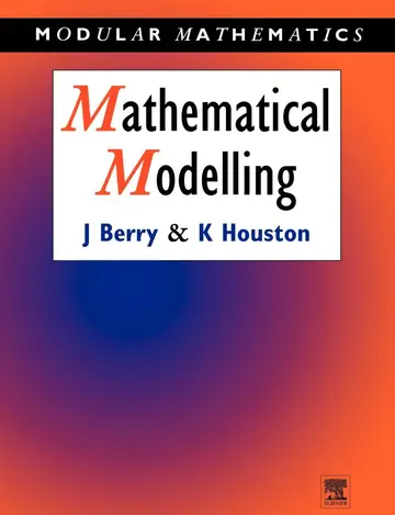 Cover of Mathematical Modelling