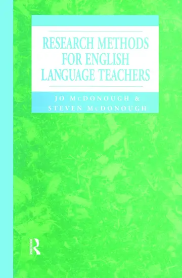 Cover of Research Methods for English Language Teachers