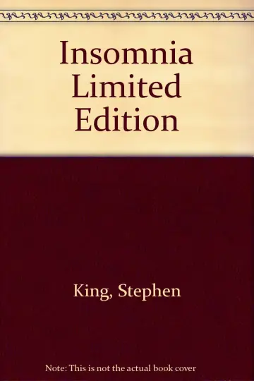 Cover of Insomnia Limited Edition