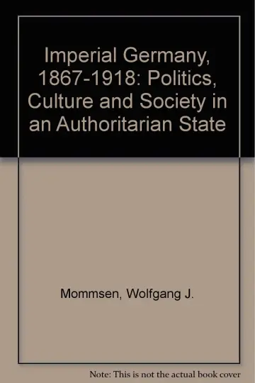 Cover of Imperial Germany, 1867-1918