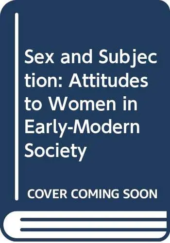 Cover of Sex and Subjection