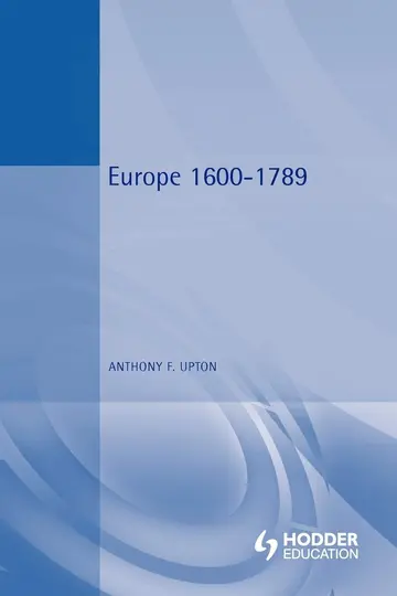 Cover of Europe 1600-1789