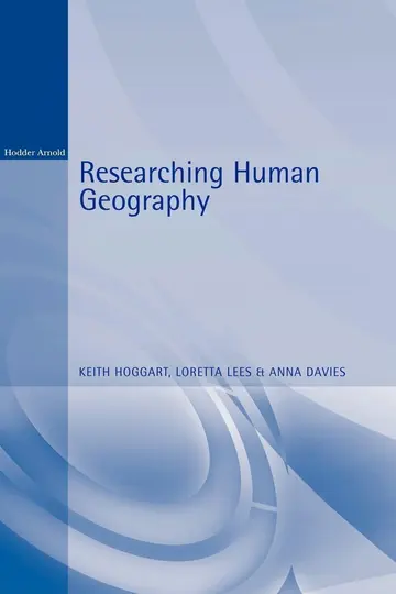 Cover of Researching Human Geography