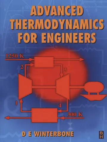 Cover of Advanced Thermodynamics for Engineers