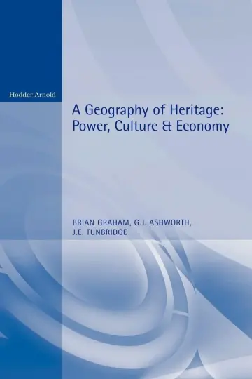 Cover of A Geography of Heritage