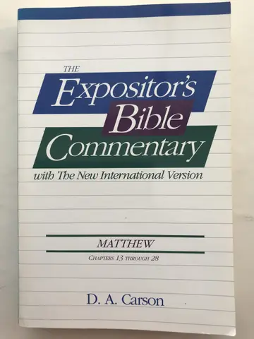 Cover of Matthew 13-28