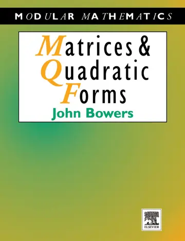 Cover of Matrices and Quadratic Forms
