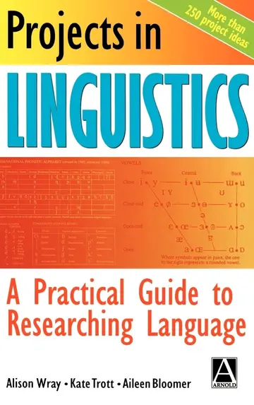Cover of Projects in Linguistics