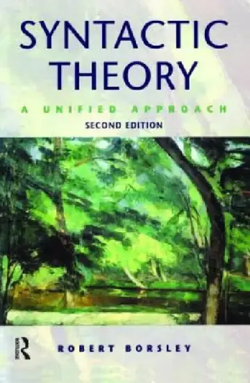 Cover of Syntactic Theory