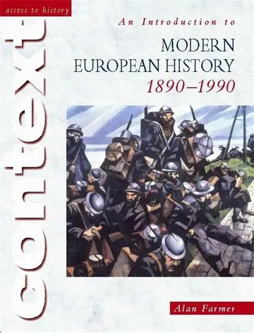 Cover of An Introduction to Modern European History, 1890 - 1990