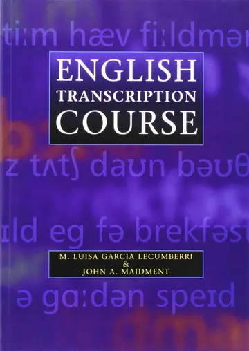 Cover of English Transcription Course