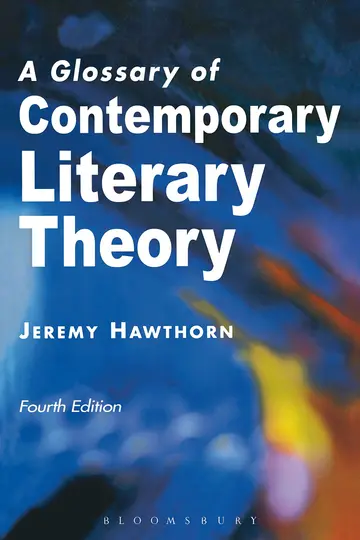 Cover of A Glossary of Contemporary Literary Theory